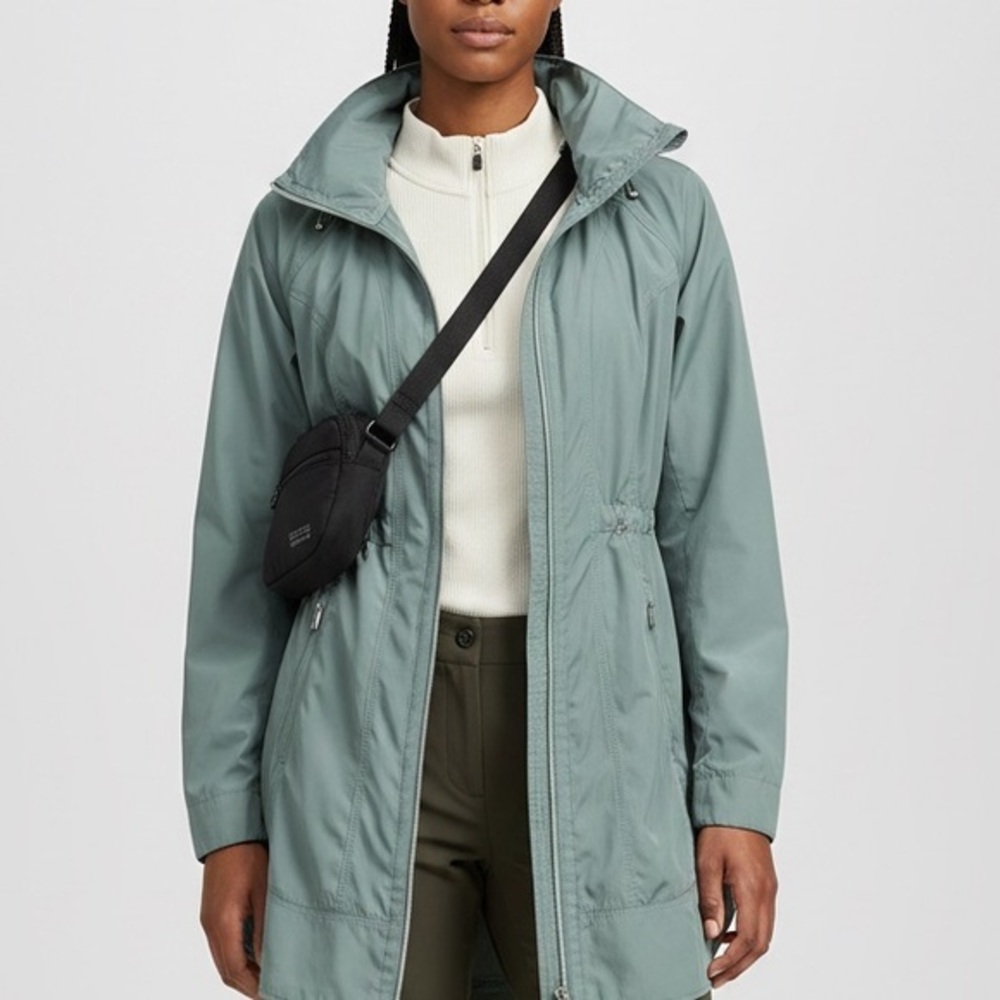 ATHLETA Drip Drop Jacket Minimalistic Grey XS